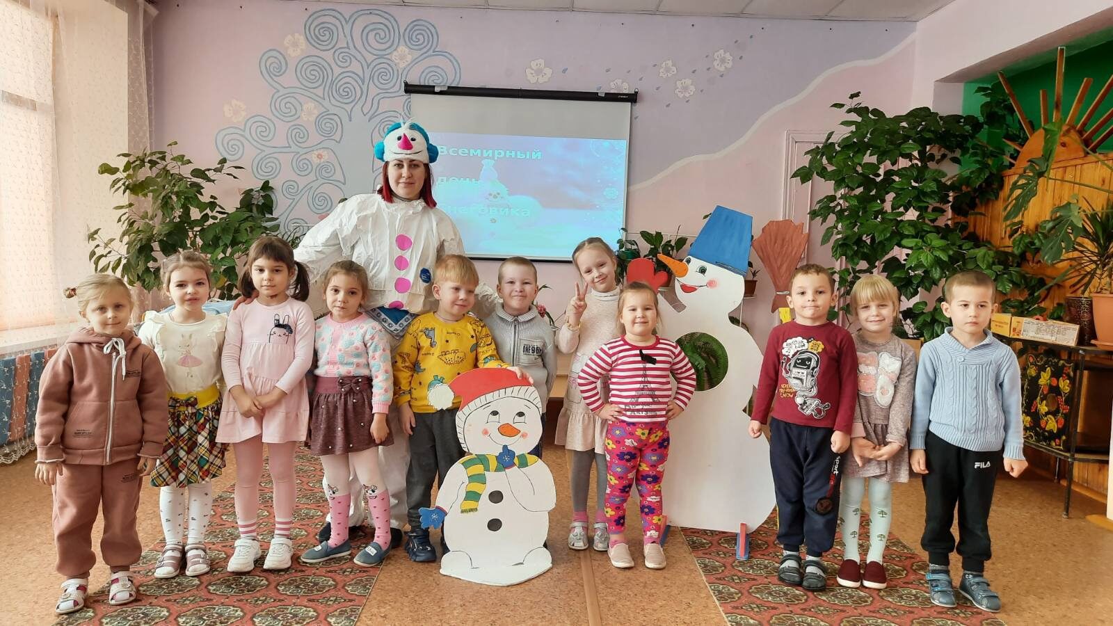 День Снеговика в группе 